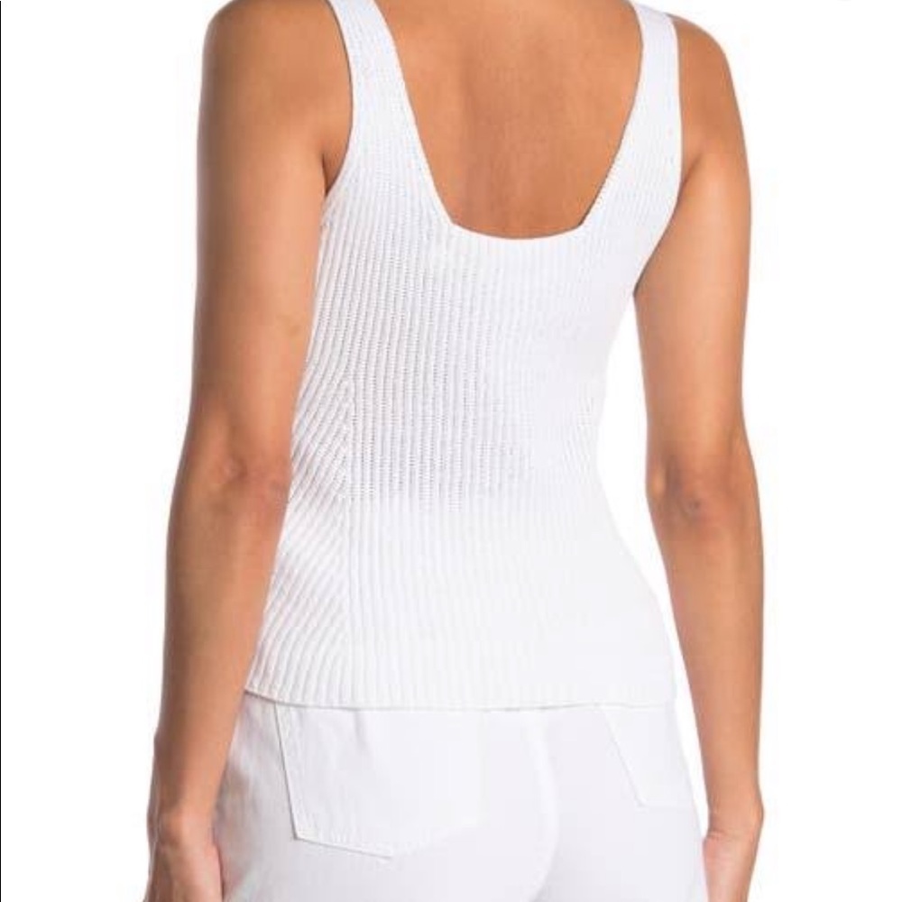 Vince Ribbed Top - Picture 2 of 7